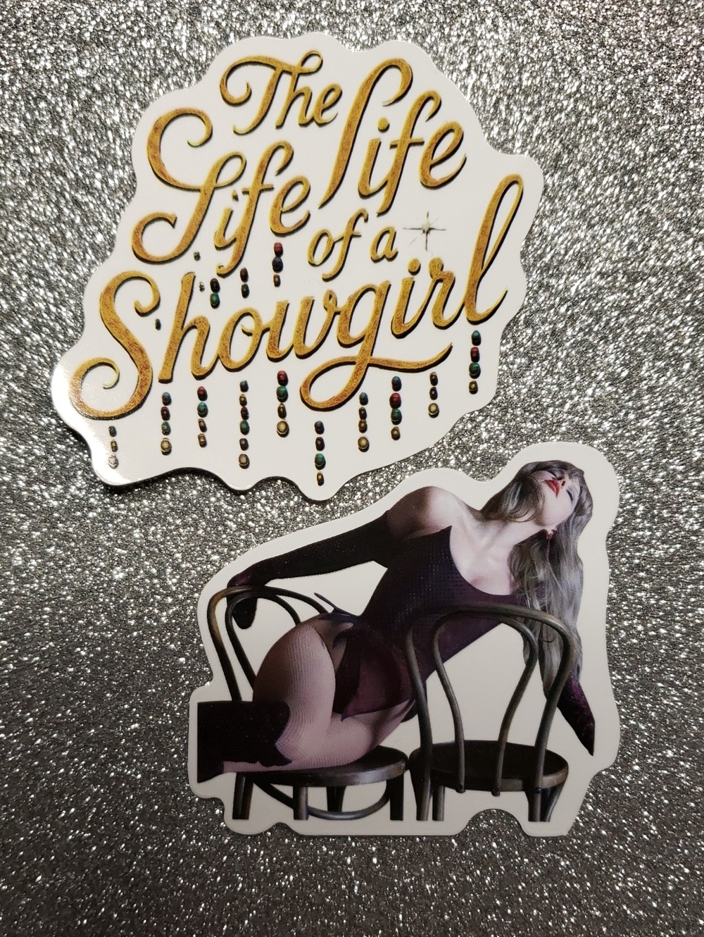 10/$10 Taylor Swift SHOWGIRL Waterproof Sticker